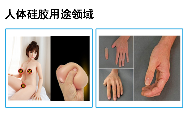 人體硅膠用途應用于哪些領域？